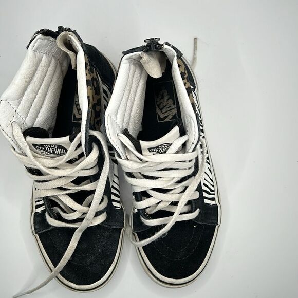VANS Animal Mix Sk8-Hi Zip Juniors Shoes - Picture 5 of 10